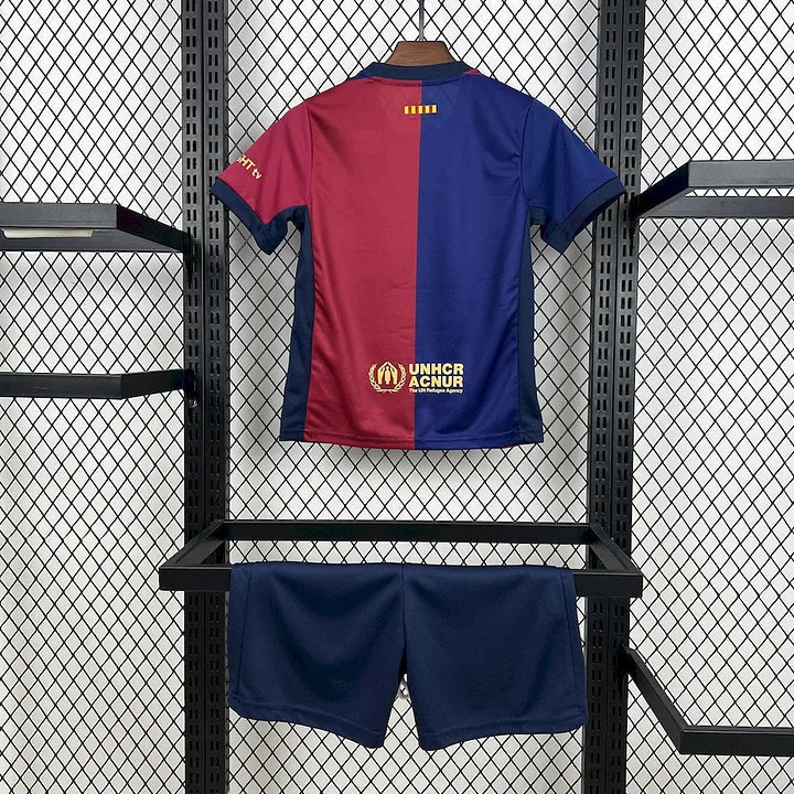 Kit Enfant Barcelone Domicile Travis Scott 2024/2025
