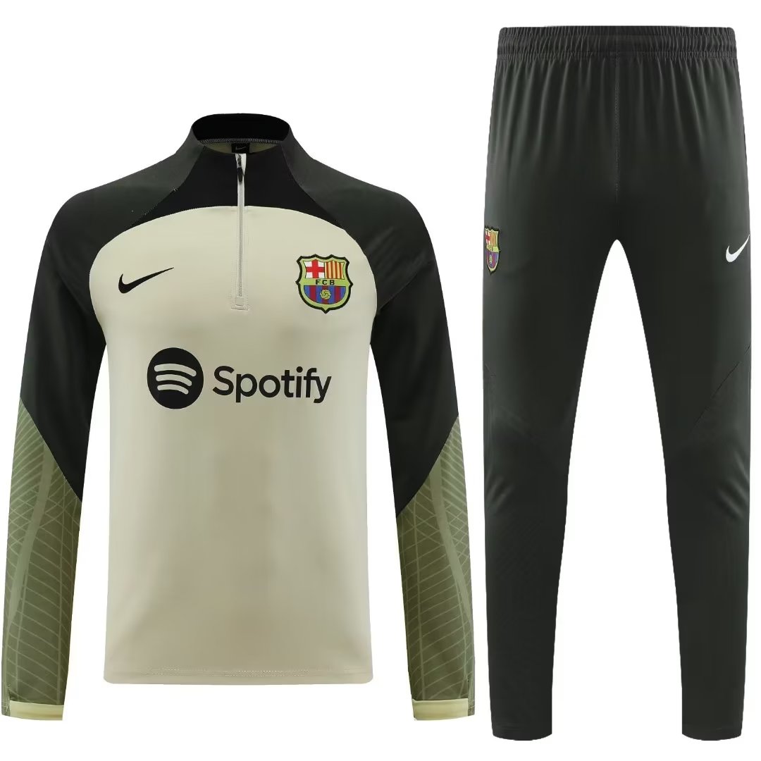 SURVÊTEMENT HAUT/BAS FC BARCELONA BLANC 2023/2024