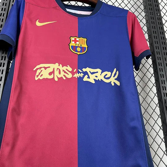 Maillot Barcelone Domicile Travis Scott 2024/2025
