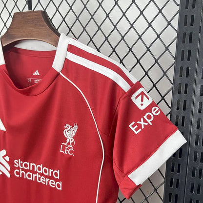 Kit Enfant Liverpool Domicile 2025/2026