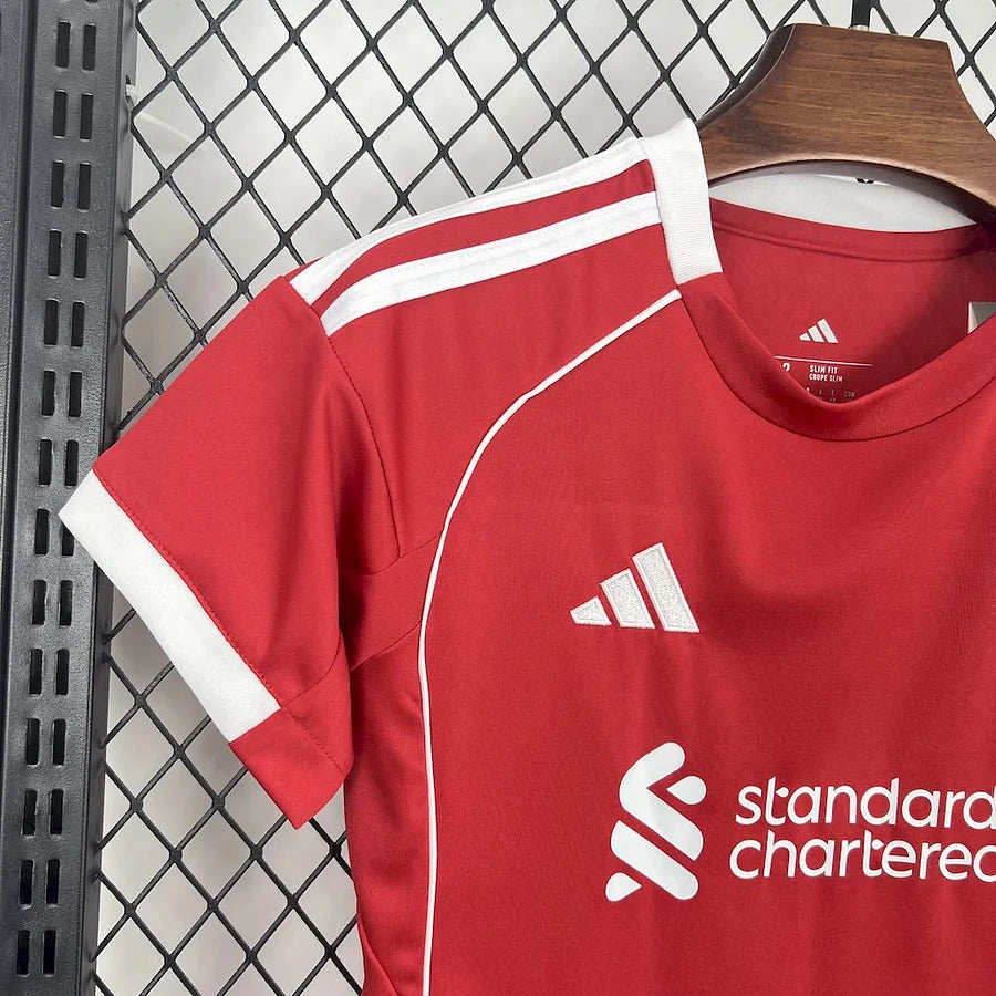 Kit Enfant Liverpool Domicile 2025/2026