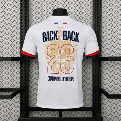 Maillot PSG Extérieur 2 étoiles Champions D'Europe 26