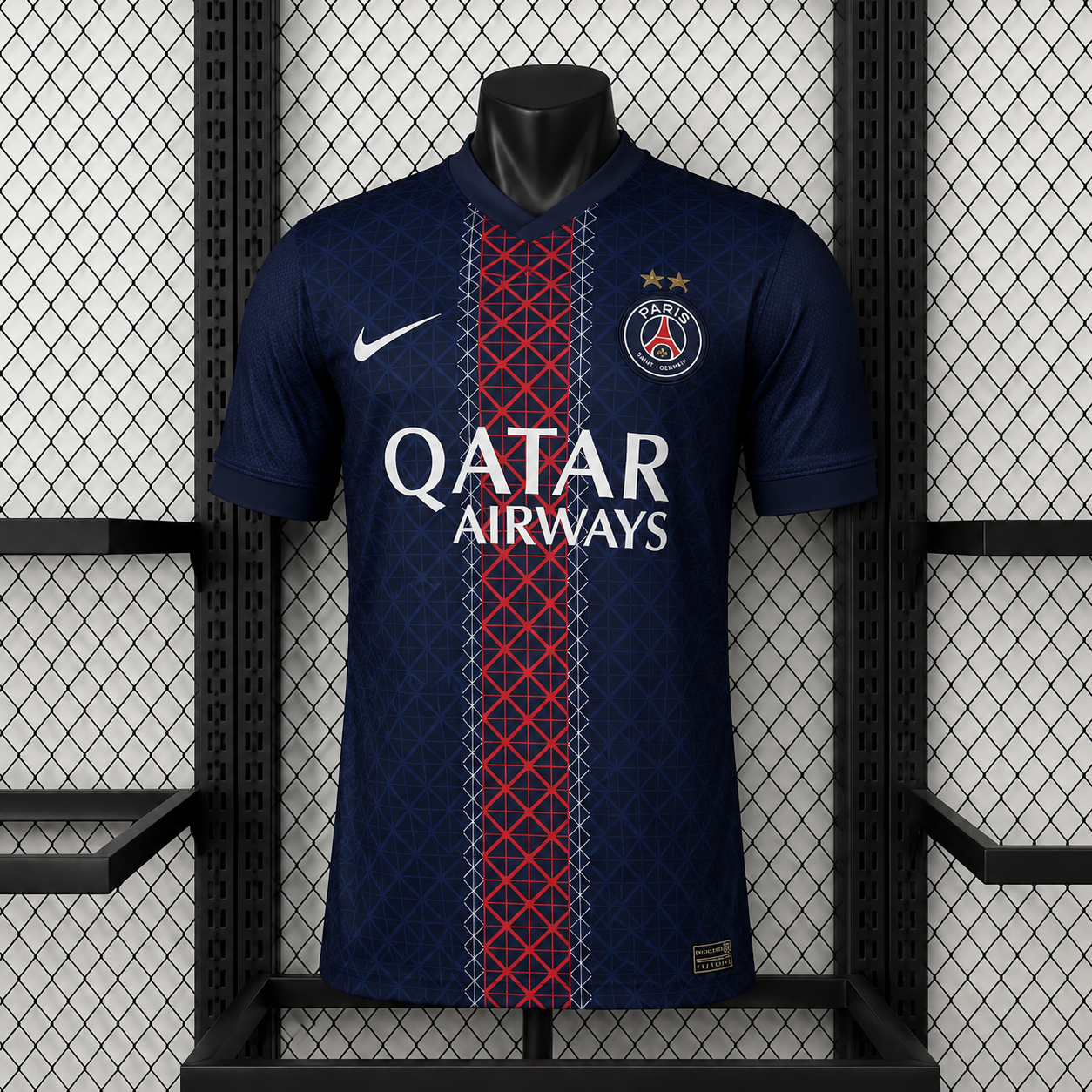 Maillot Back2Back 2 Étoiles Domicile PSG 25/26 Champions of Europe