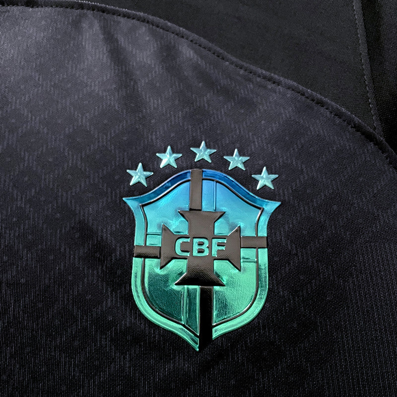 MAILLOT BRESIL CONCEPT BLACK 2025/2026