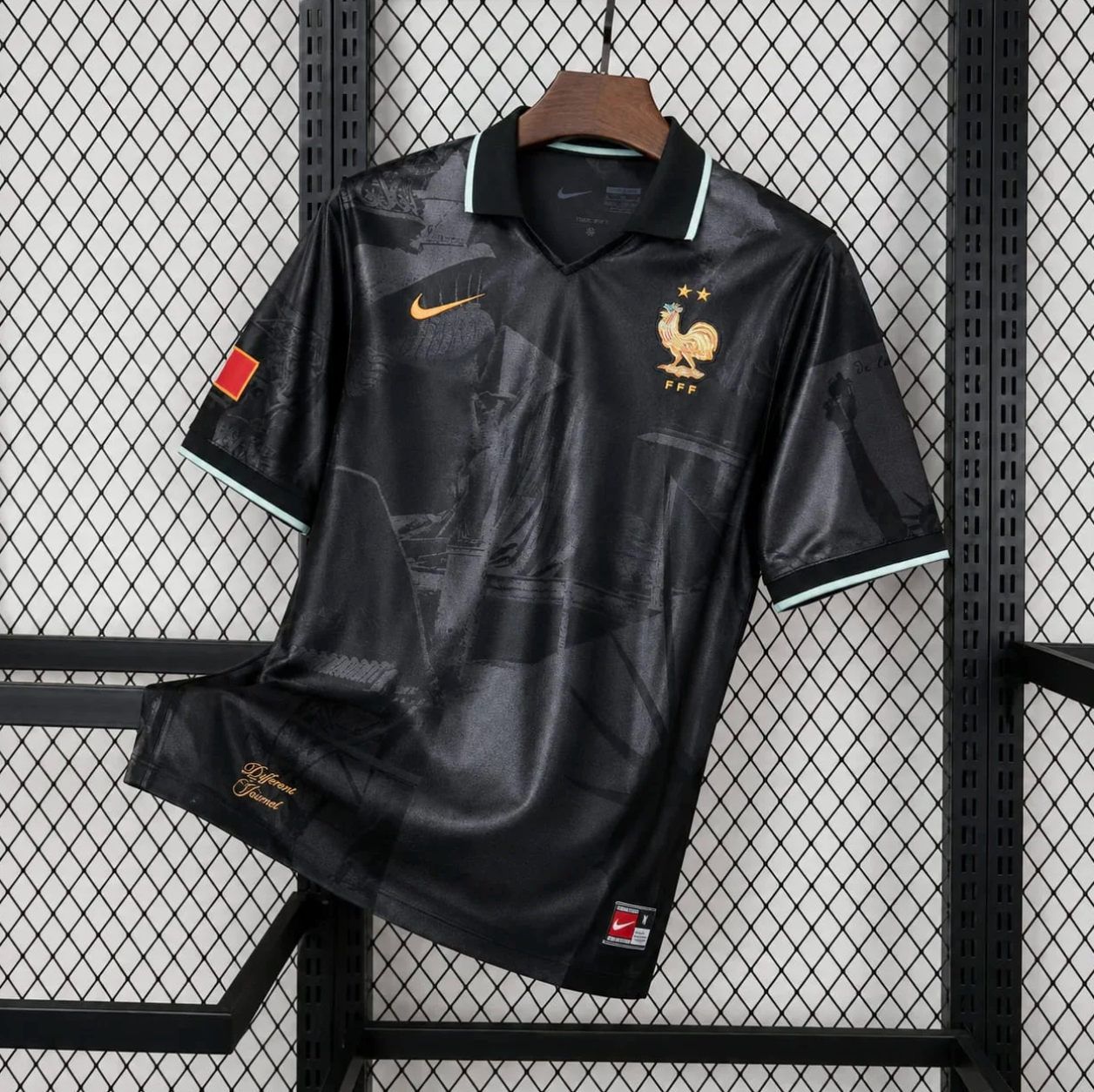 Maillot Équipe de France Noir Energy