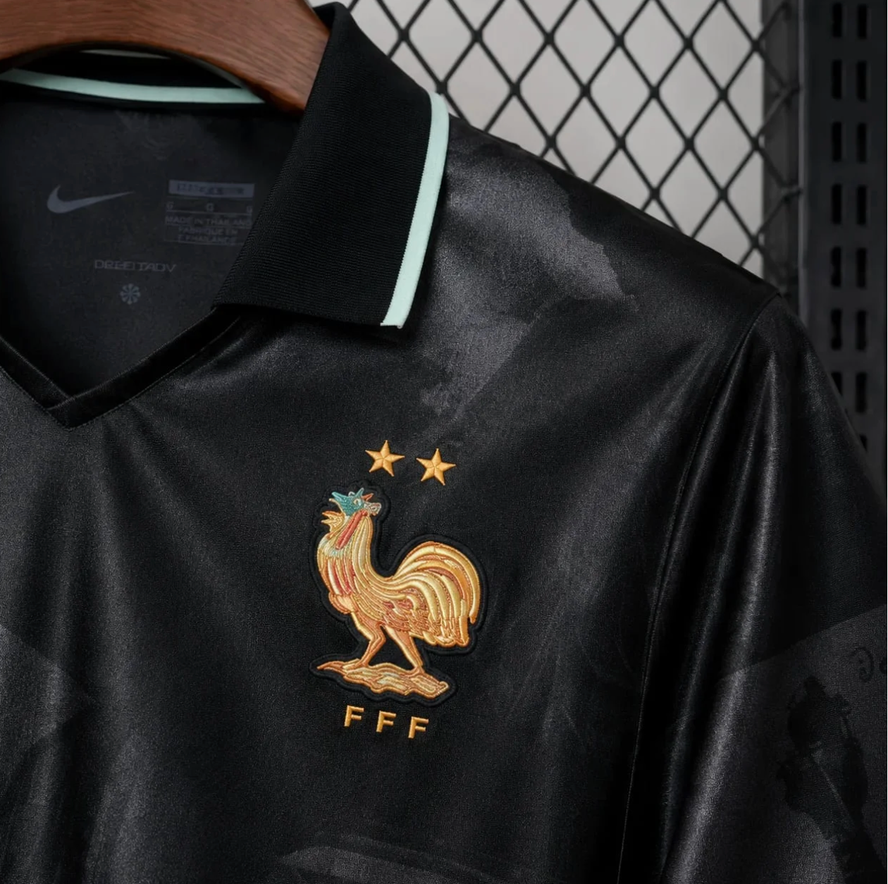 Maillot Équipe de France Noir Energy