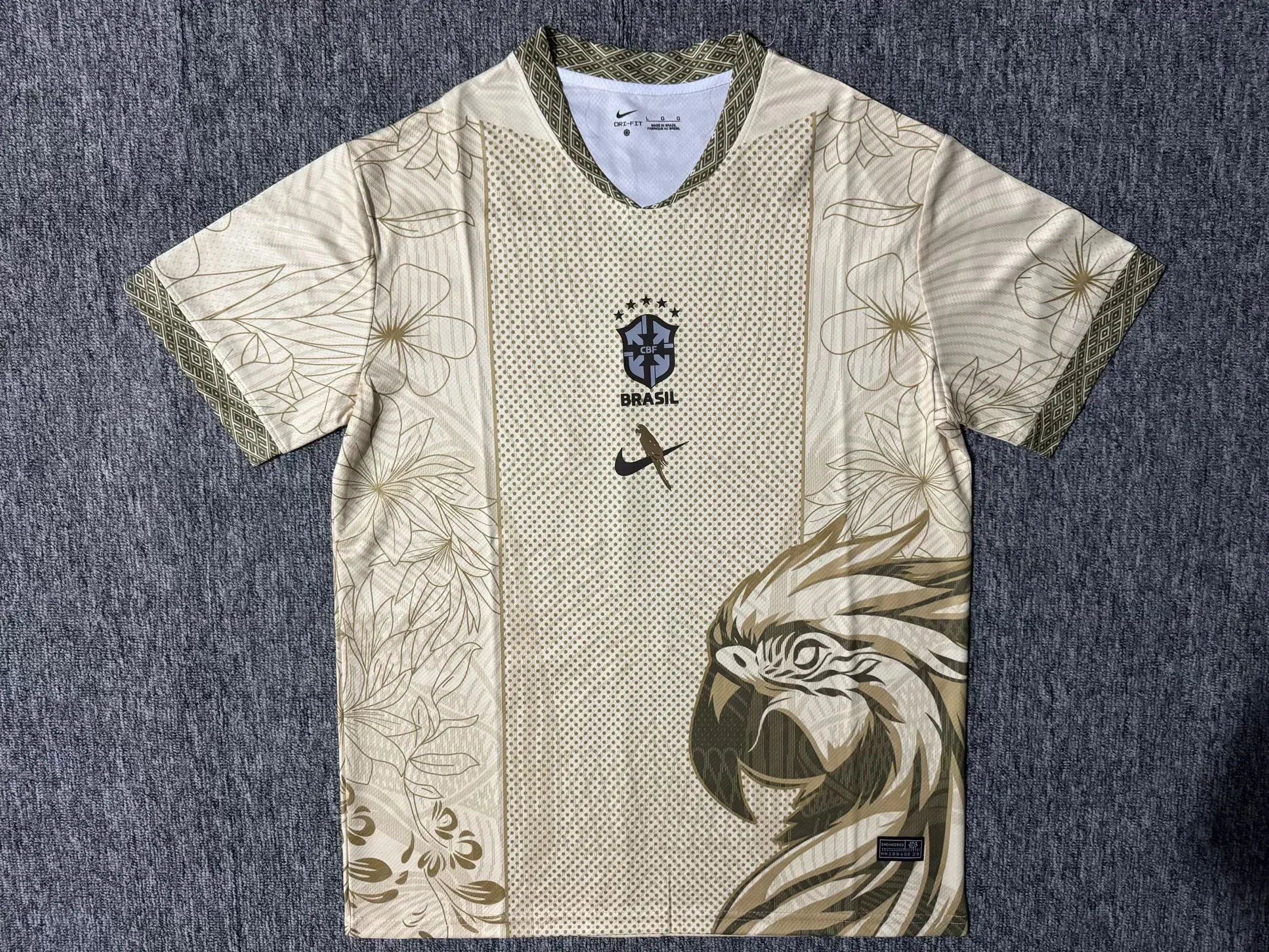 MAILLOT BRESIL CONCEPT GOLD 2025/2026