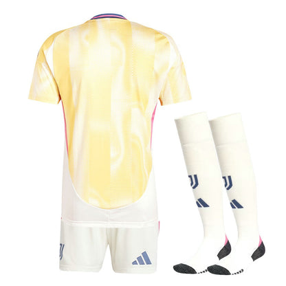 KIT ENFANT JUVENTUS EXTERIEUR 2024-2025