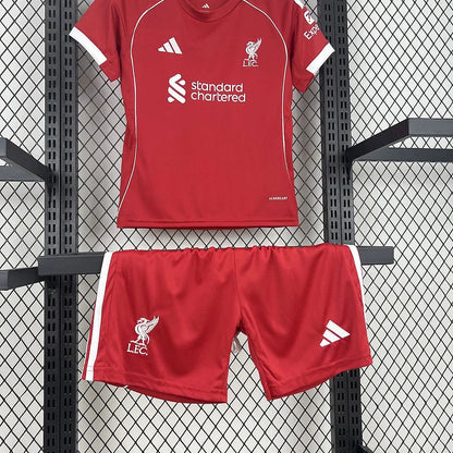 Kit Enfant Liverpool Domicile 2025/2026
