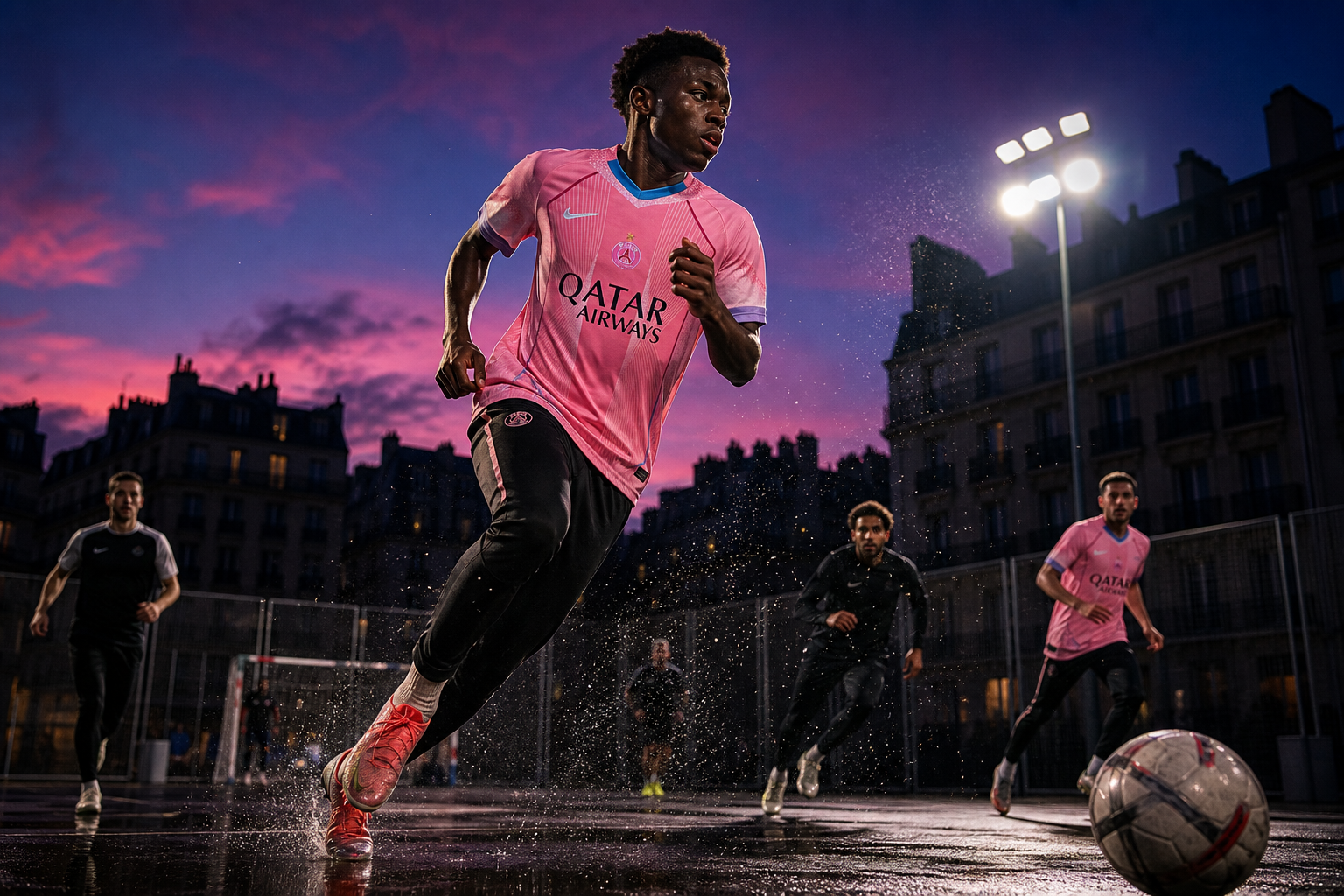 Maillot PSG Rose 2025-26