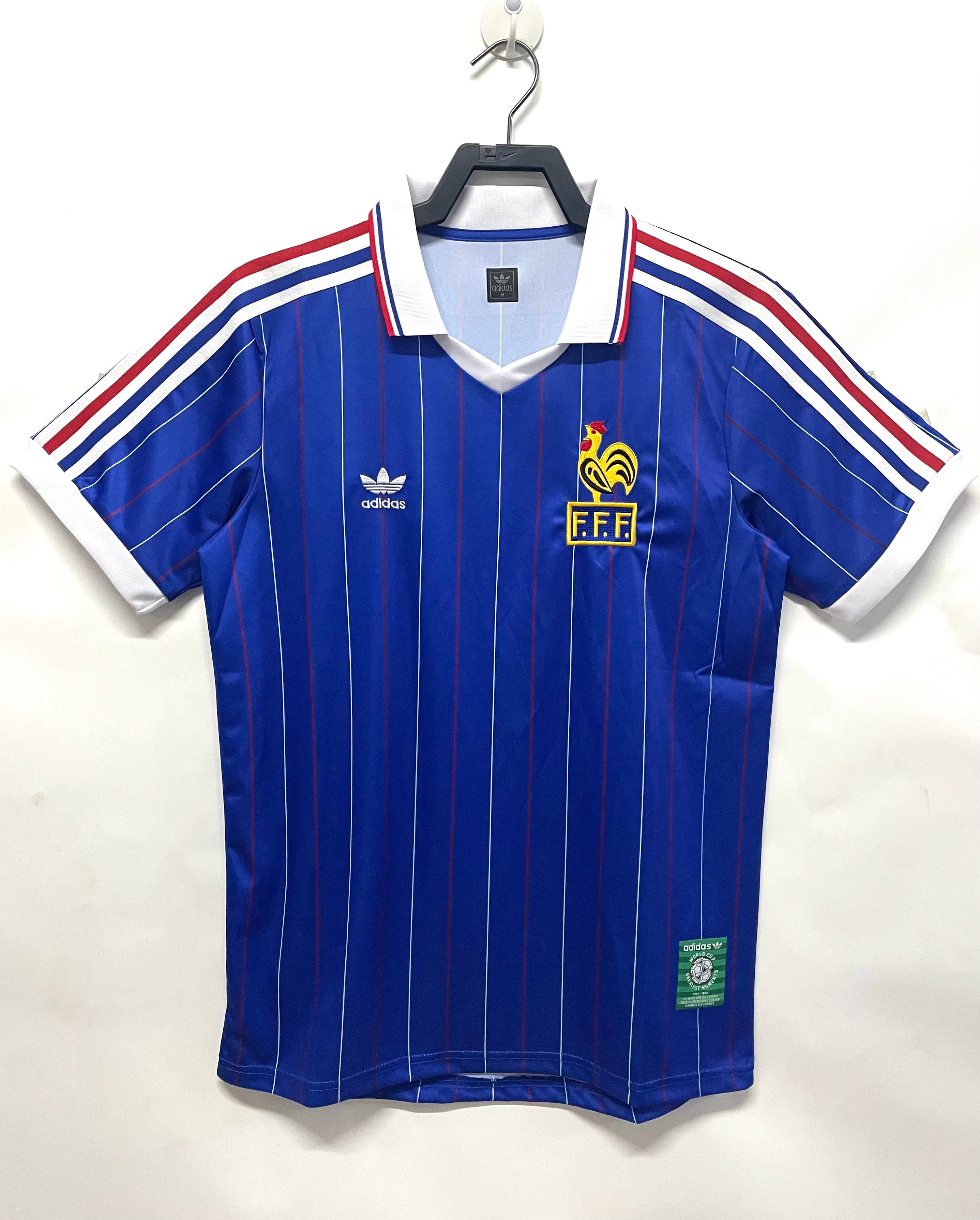 MAILLOT FRANCE DOMICILE 1982
