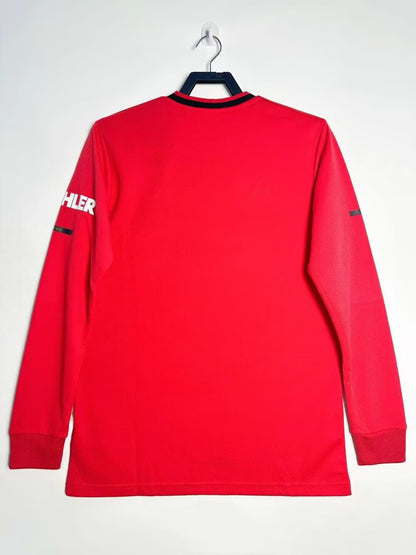 MAILLOT MANCHESTER UNITED MANCHES LONGUES DOMICILE 2019/2020